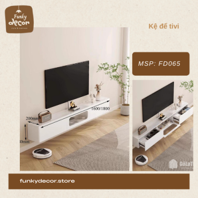 Trang Trí Kệ Tivi Ngày Tết