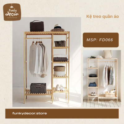 Kệ Trang Trí Shop Quần Áo
