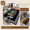thảm trải sàn họa tiết hiện đại funky decor