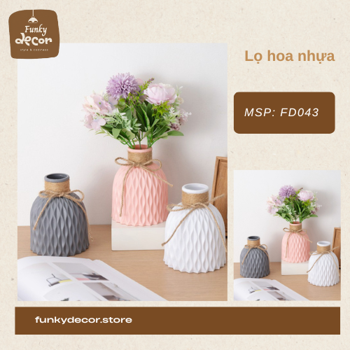 Frame sp funkydecor (10) lọ hoa nhựa