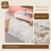 thảm trải sàn phòng khách funky decor