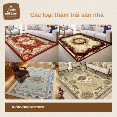 các loại thảm trải sàn nhà