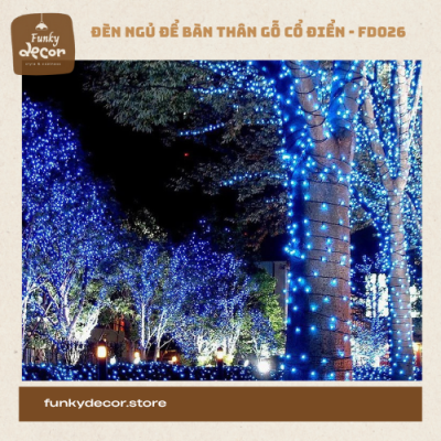 Đèn led trang trí cây ngoài trời
