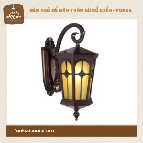 Giá đèn trang trí cột nhà