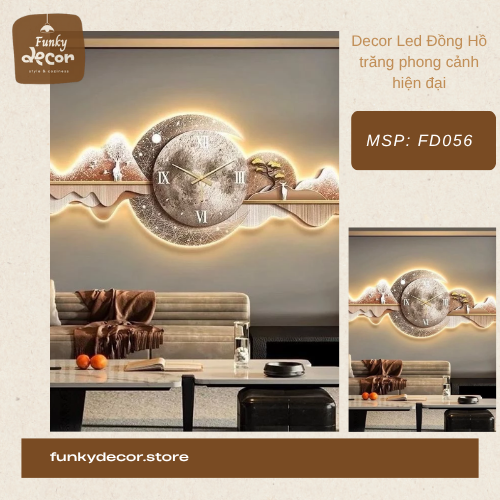 Đồng hồ decor