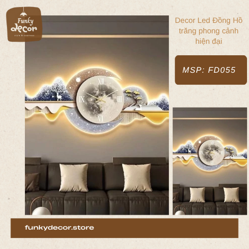 Đồng hồ decor