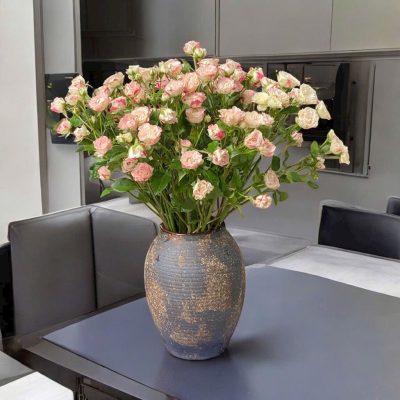 Lọ hoa đẹp - Lọ gốm họa tiết vẽ tay