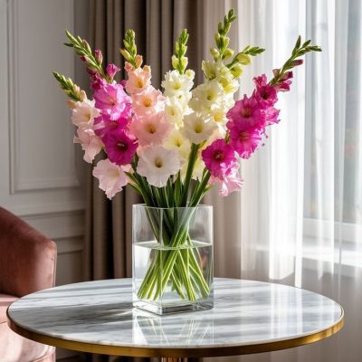 Lọ hoa pha lê đẹp - thể hiện gu thẩm mỹ người dùng